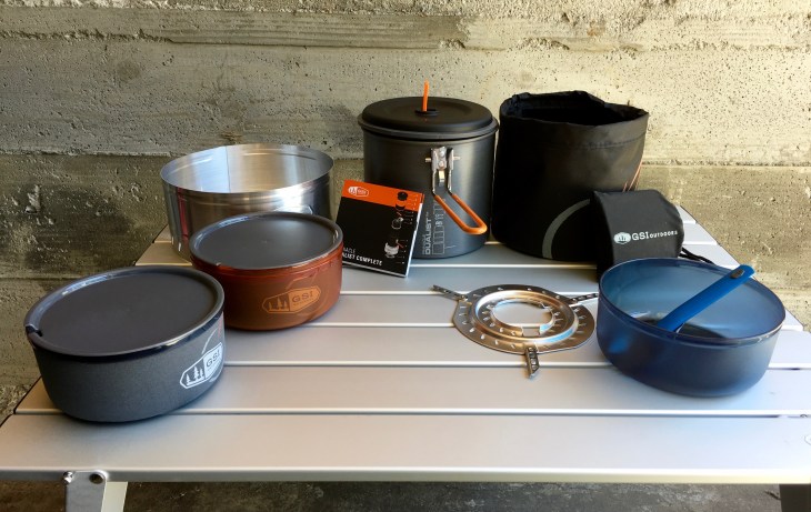 GSI Outdoors Pinnacle Dulalist Complete Camp Cookware